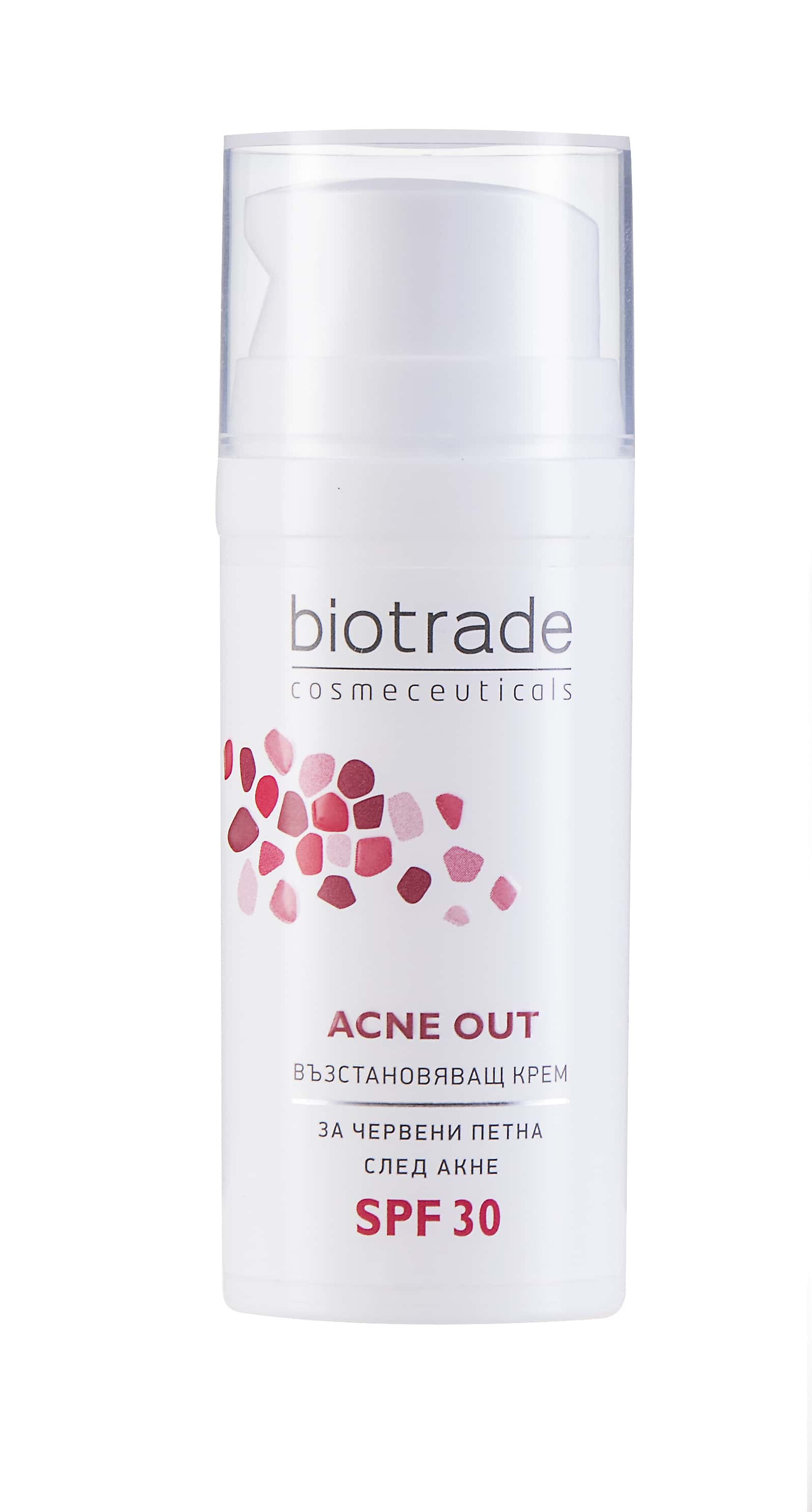 Acne Out Възстановяващ крем SPF 30 х 30 ml